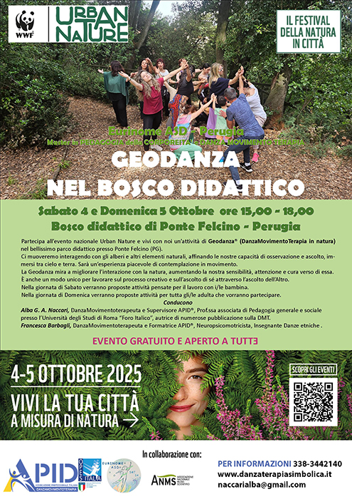 4-5 ottobre urbane nature danza terapia